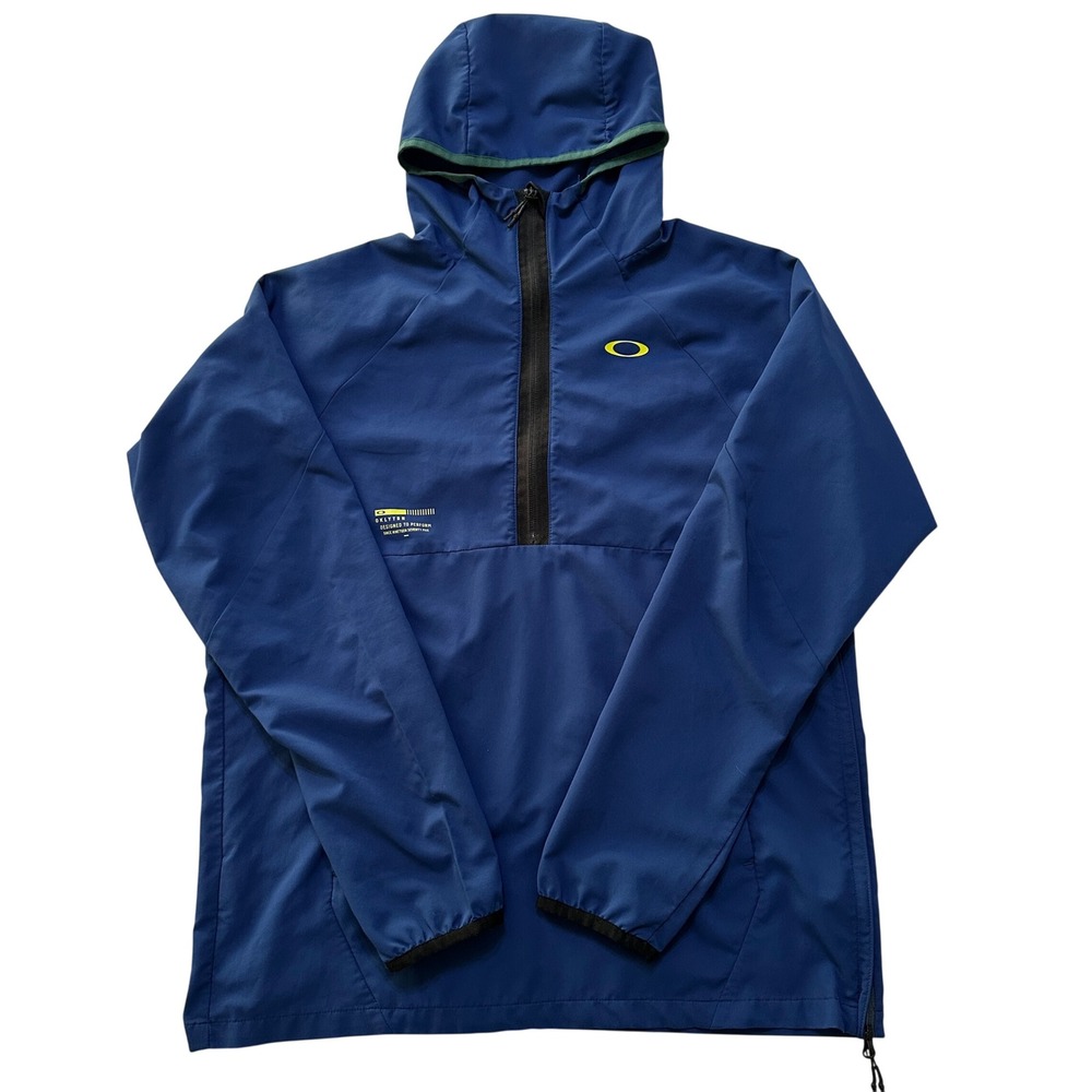 Oakley OKLYTRN Half-Zip Anorak Windbreaker Jacket Performance Fit Techwear Large